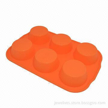 Silicone Cake Molds with 6 Cavity